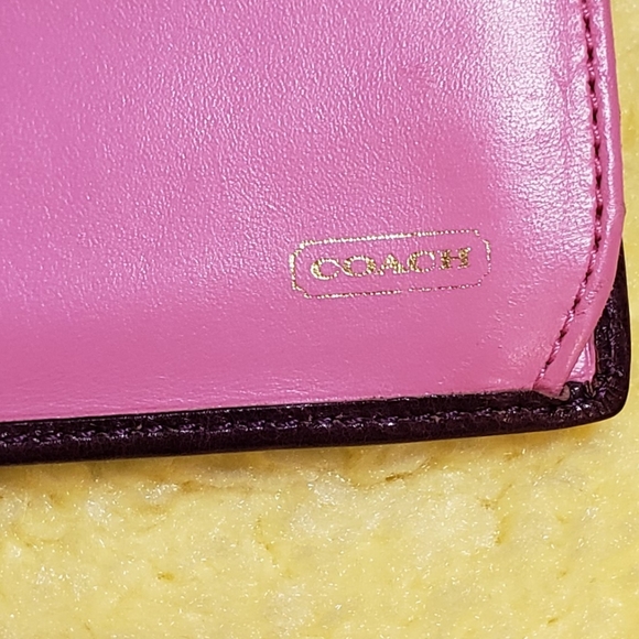 Coach leather wallet - Picture 11 of 15